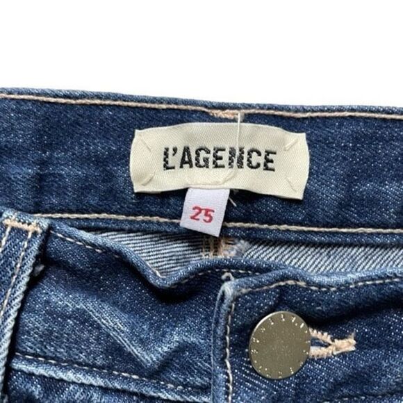 L'Agence Jeans Womens 25 Rockie High Rise Cigarette Newberry NWOT Sample - Picture 4 of 5